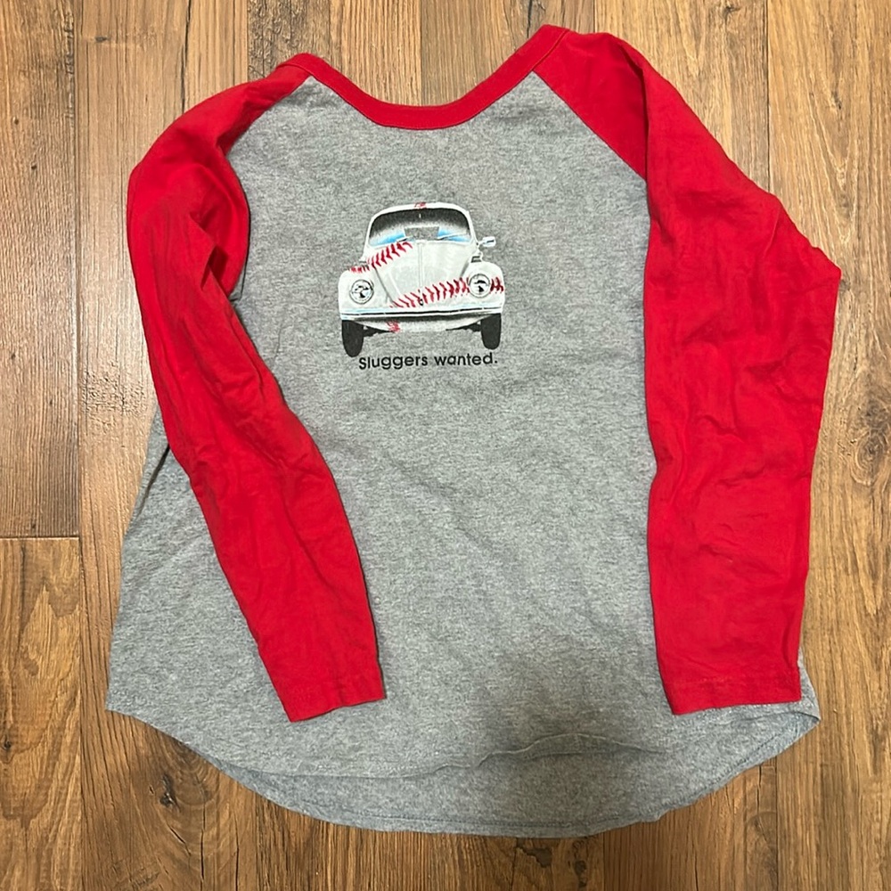 Sluggers wanted 3/4 sleeve shirt - size S/M
